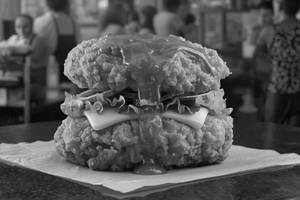 No Bun-double Decker Fried Chicken