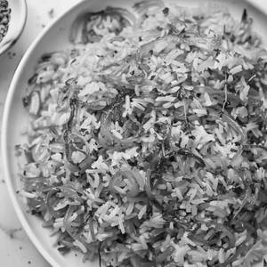 Ghee Onion Dum Rice