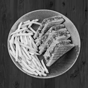 Pesto Grilled Veg Sandwich