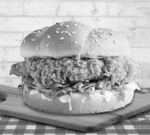 Zinger burger non veg