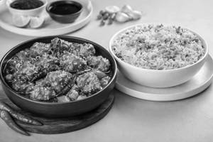 Combo Chilli Chicken With Fried Rice