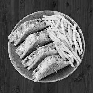 Veg Club Sandwich