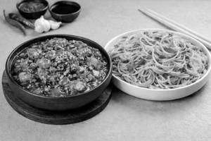 Combo Chicken Hot Garlic With Noddle