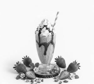 Strawberry thick shake