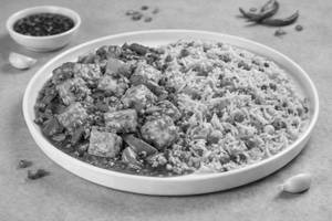 Combo Chilli Paneer With Fried Rice