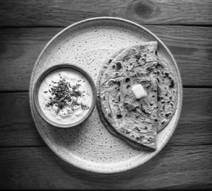Aloo ,Parath Dahi
