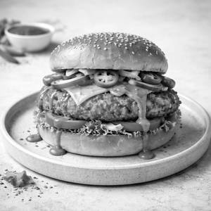 Peri Peri Chicken Burger