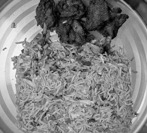Chicken Lollipop Rice