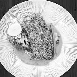 Parmesan and herb Crusted sole fish