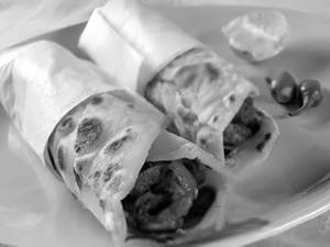Single Tandoori Chicken Roll