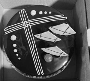 Pure Veg Chocolate Mousse Cake [550 g]