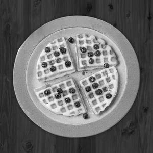 Berry All The Way Waffles