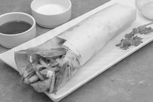 Double Chicken Seekh Roll