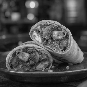 Chilli Paneer Roll