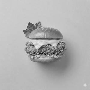 American Cheese Zinger Burger