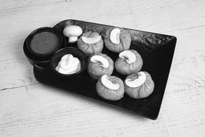 Steamed Mushroom Momos