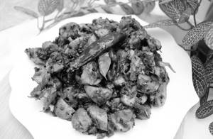 Mushroom Pepper Fry