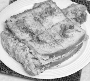 Bread Omelelette (2 Egg And 2 Bread)