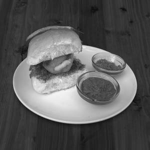 Double Butter Vada Pav