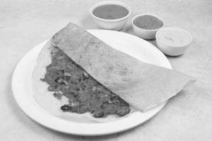 Mushroom Masala Dosa