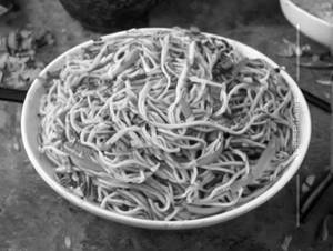 Veg Burnt Garlic Noodles