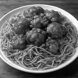 Chicken Manchurian Noodles