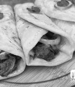 Porotta Beef Roll