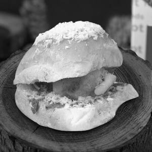 Double butter cheese vada pav