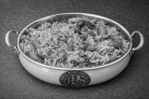 Butter Fried Rajma Chawal