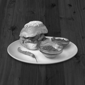 Schezwan Cheese Vada Pav
