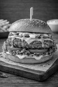 The Wab Burger (Non-Veg)
