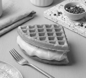 Creamy White Fantasy Waffle