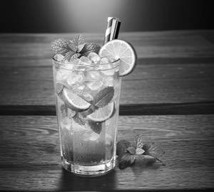 Blue Lagoon Mojito