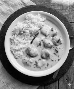 Kadhi Pakoda Chawal