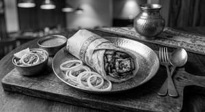Paneer Tikka Roll