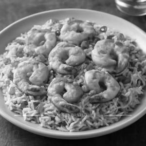 Prawns Burnt Garlic Rice