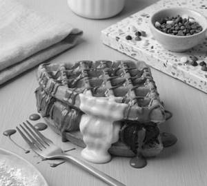 3 Layers Fantasy Waffle