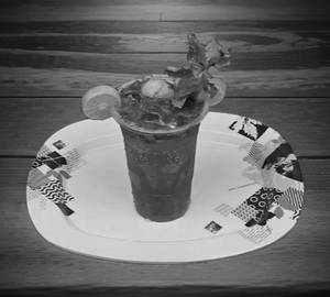 Blue lagoon mojito