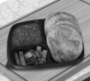 4 Puri With Aloo Sabji