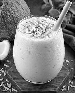 Tender Coconut Icecream Milkshake