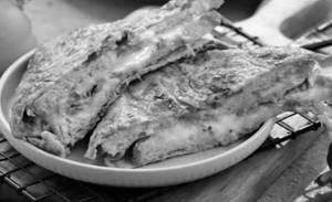 Cheese Bread Omelette