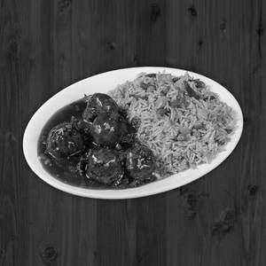 Fried Rice+ Manchurian