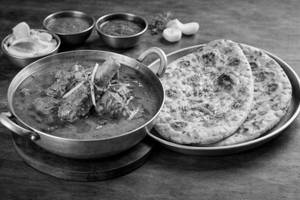 Combo Mutton Roganjosh With Butter Naan