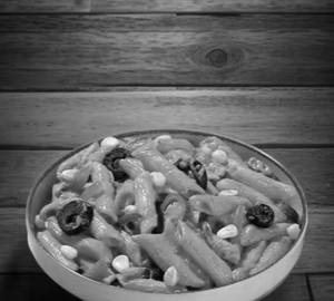 Creamy red sauce pasta