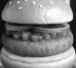 Double patty burger