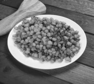 Barbecue crispy sweet corn