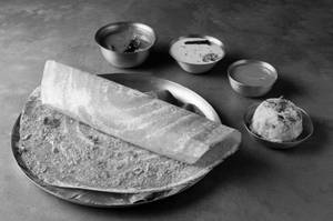 Ghee Podi Masala Dosa
