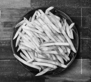 French fries cheezey