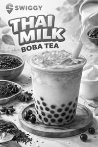 Thai Milk Boba Tea