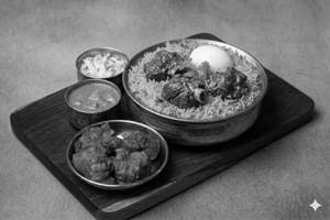 Mutton Biryani + Chicken 65 Combo